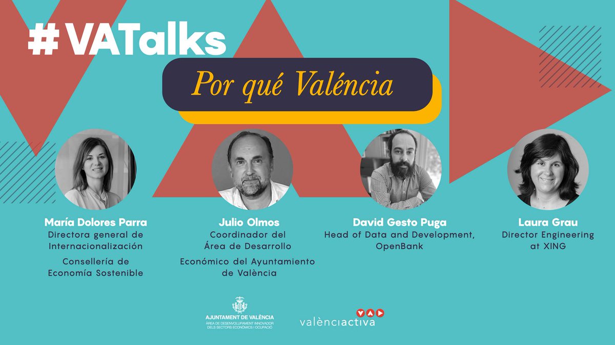 valenciactiva_'s tweet photo. 📍 💡 València es una ciudad llena de talento que ofrece grandes posibilidades para el establecimiento y consolidación de proyectos. Descubre en este webinar porqué València es la ciudad ideal para emprender👉 https://t.co/QhlGKO18bK https://t.co/2hjGOrrjuP