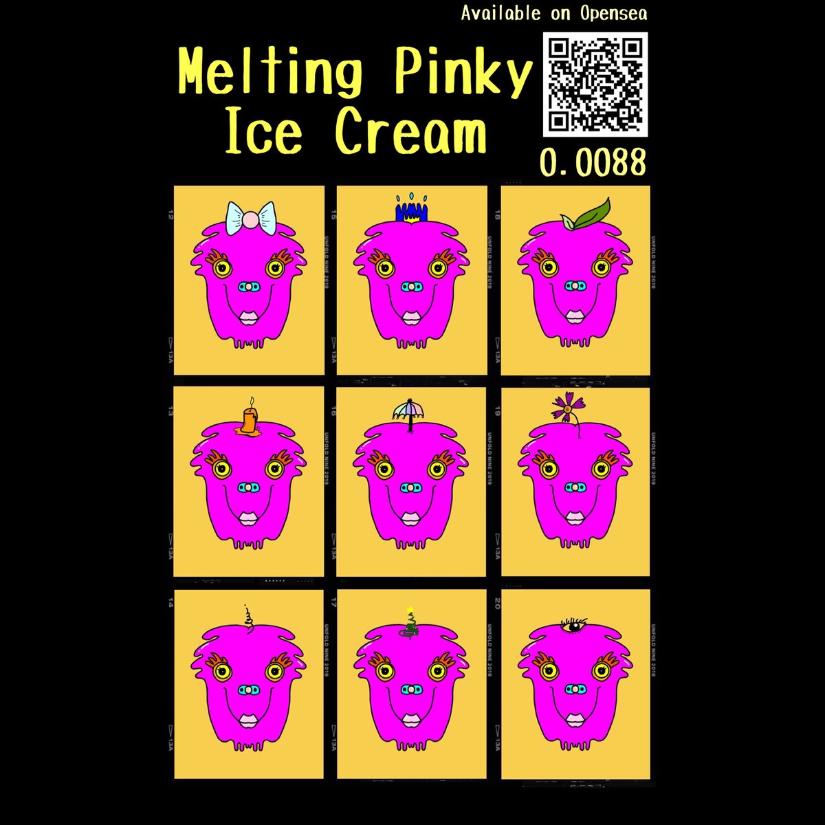 Imaginarynow_'s tweet photo. The weather is too hot that's why i'm melting down! 

Glad to know you guys!I'm a strawberry sherbet ice cream with many toppings  for you to taste. 🍦💜
Come try me! 👅
💎Only 0.0088 ETH each
💎Available on @opensea
 
#NFT #NFTCommunity #NFTdrop #nftart #NFTartist #NFTTHAILAND https://t.co/5hzLrMgfHO