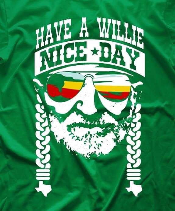 Fire up Friday. To all of you in the Twitterverse - whether you are a joker, a smoker or a midnight toker - or even if you are none of the above - this shirts for you. Craiger and Willie, out . . . #cannabis #cannabiscommunity #mmemberville  #texas #california #illinois
