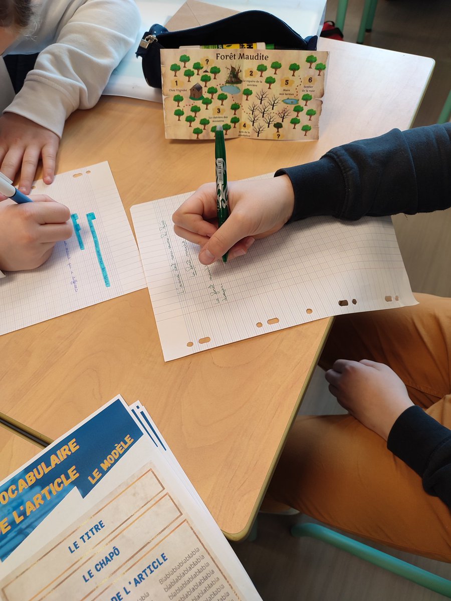 Après la phase de réflexion, c'est parti pour la rédaction du premier jet de l'article. #Jdt2022