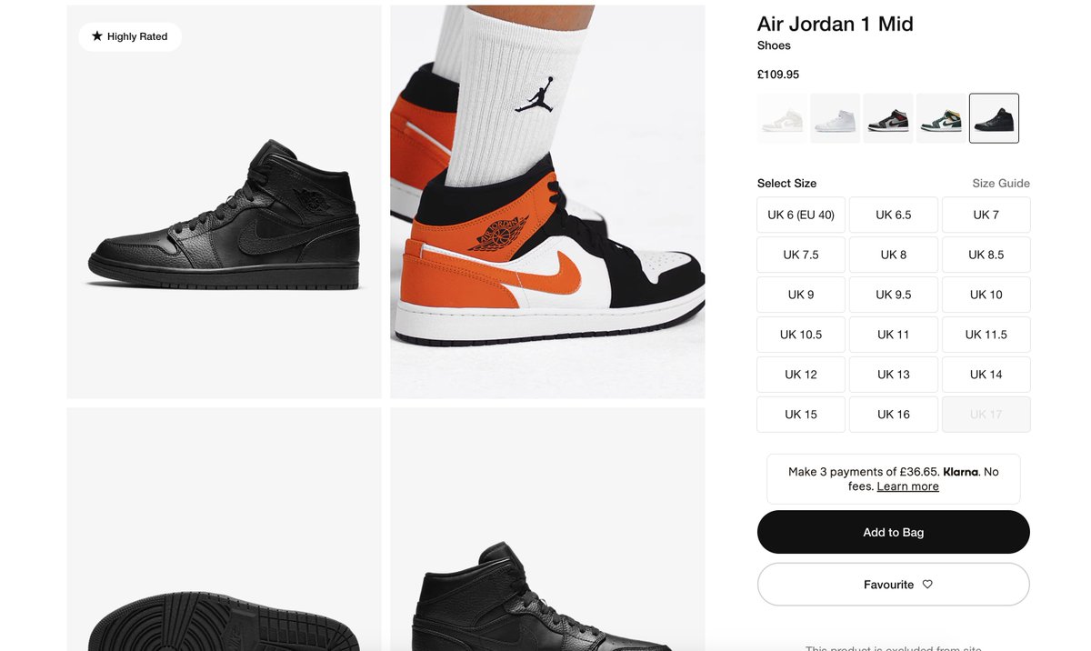 thesolerestocks's tweet photo. Ad: The Jordan 1 Mid Triple Black has RESTOCKED at Nike...GO!

Link > https://t.co/kRGoUFHB0i https://t.co/yLUOJNtu6J