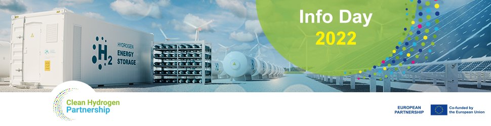 📢Info Day Call 2022 - bit.ly/3KDKHbc

🗓️Tuesday, 15 March, 9:15 - 16:00
⏭️Register now bit.ly/37okLlt

✅find out everything on the new Call for Proposals of the Clean Hydrogen Partnership

 #cleanhydrogen #call2022 #horizoneurope