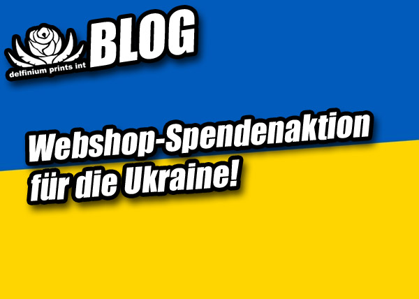 DavidFueleki's tweet image. Delfinium Prints wird rückwirkend ab dem ersten Januar zehn Prozent der Webshop-Einnahmen des gesamten Jahres 2022 für die Ukraine spenden.
Weitere Infos in unserem Blog:
delfiniumprints.de/webshop-spende…

Vielen Dank auch für eure Hilfsorganisationsvorschläge!