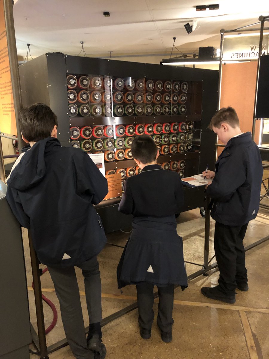 LaxtonJunior's tweet photo. #LJSYearSix had a super trip out yesterday! A morning at Milton Keynes Reform Synagogue and then on to @bletchleypark for the afternoon. What an exciting day of learning experiences! Thank you to both venues. #WeAreLJS #CrossCurricularLearning #Judaism #WWII #EnigmaMachine https://t.co/JwmoJUBOSc