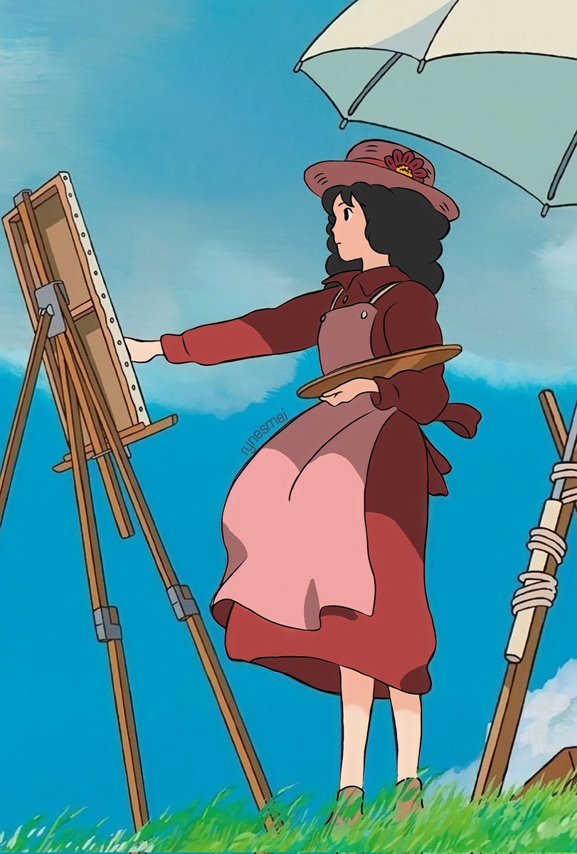 rynesmei's tweet photo. [ghibli inspired digital art] #ghibli #art #aesthetic #thewindrises https://t.co/MYDQX4wtNH