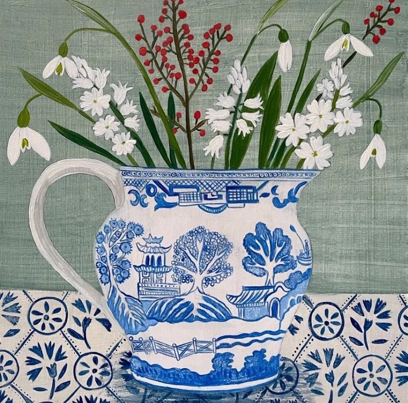 ArtGuideAlex's tweet photo. Willow pattern..
#DebbieGeorge https://t.co/xQGjgehHN2