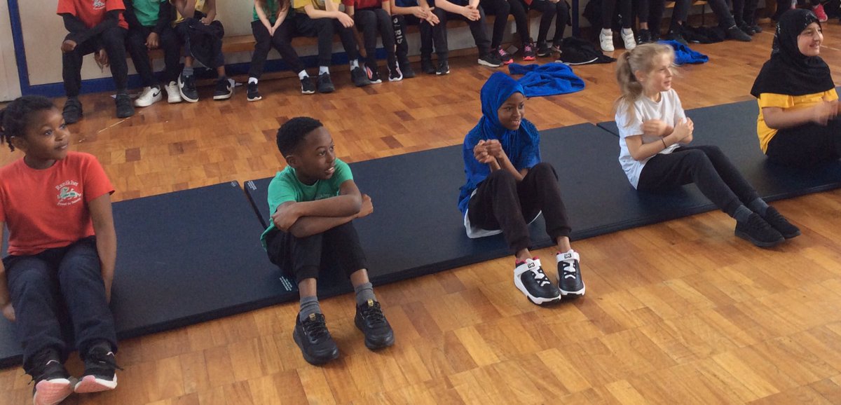 RanikhetAcademy's tweet photo. Year 4 performing @TeamSuperSchool exercises with commonwealth gold medalist, Ryan Scott #Doyourbest! https://t.co/uXdc20tPZh