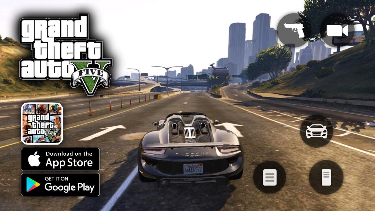 ALLSTARS PRODUCTION on X: GTA 5 MOBILE *FULL MAP* ANDROID iOS FAN MADE  BETA GAMEPLAY