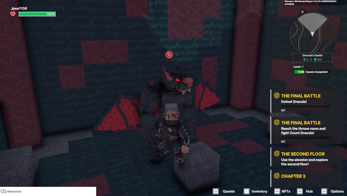 JosePEAWADO's tweet photo. @TheSandboxGame I just participated in the daily #SandboxAlphaS2Contest for a chance to earn up to 1,000 $SAND! 
starting March 10 - Show your love for Dracula. Check out my screenshot below! 👇 #SandboxAlphaS2 https://t.co/jbFmztxbpq