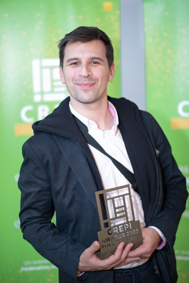 BARILLEC_Marine's tweet photo. 🥉Un grand Bravo à BLANC Matthieu, chef d’entreprise de Barillec Marine Concarneau, lauréat bronze des CREPI AWARDS nationaux dans la catégorie du Prix du dirigeant ! 
#CREPI #Finistère #engagement #Insertion #emploi #RSE #Inclusion https://t.co/eUQB3wGiaz