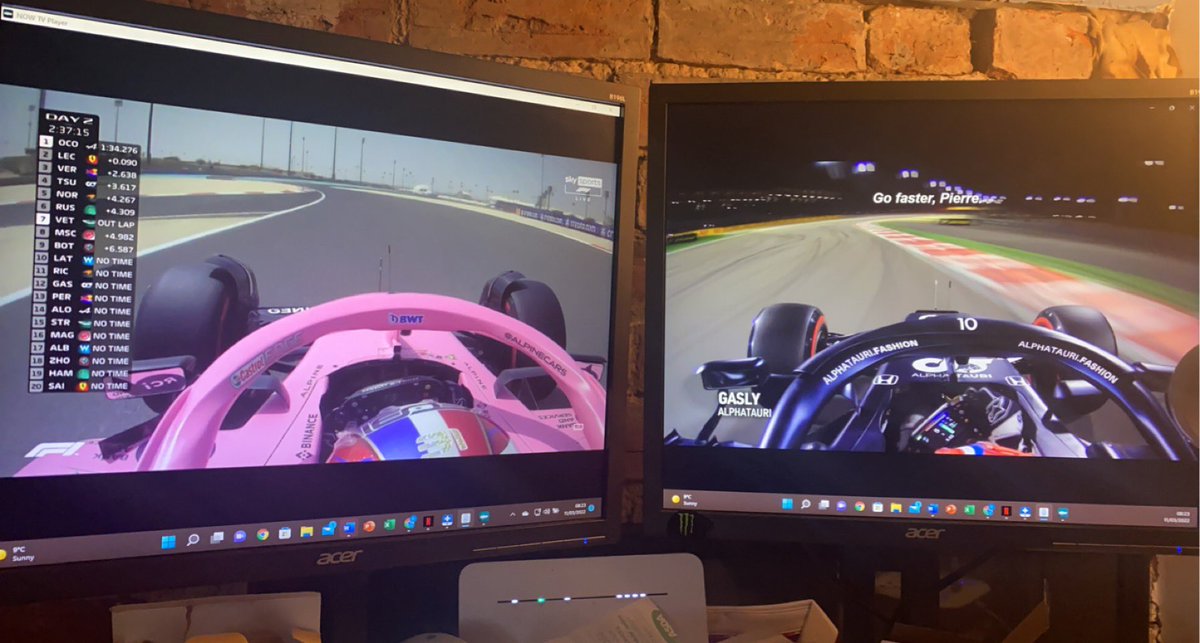 ManciocchiDan's tweet photo. What a morning, @netflix drive to survive series 4 and @F1 pre-season testing on @SkySportsF1 #LetsGo #ComeOnMax https://t.co/2jGfTfxVy3
