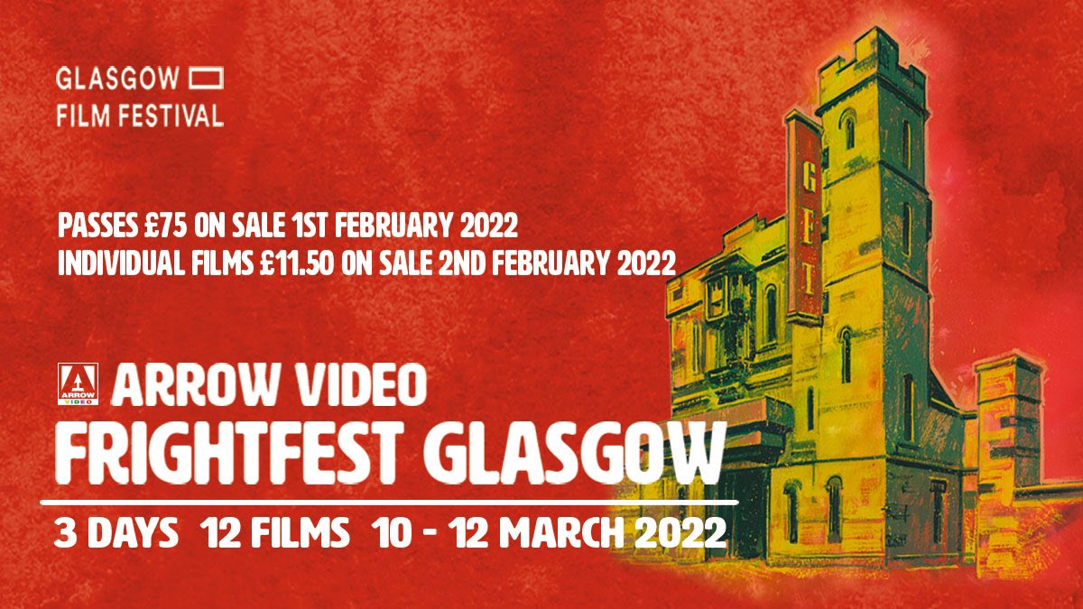FrightFest's tweet photo. Welcome to day one of #ArrowFrightFest Glasgow 2022. We’ve got a day full of films and guests . @glasgowfilmfest #GFF2
The fun starts at 1.30pm with LET THE WRONG ONE IN. If you still fancy joining us, Tickets are available from https://t.co/UpPzW6WIUm https://t.co/UM3VK9tTjO