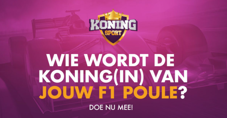 KoningSport's tweet photo. Doe mee met de openbare Formule 1 Poule of speel de poule met vrienden of collega's. Voorspel unieke vragen in een supersnelle interface. Geen omkijken naar het beheer en met één druk op de knop voorspellen. https://t.co/jVUdt8UfKP #F1Testing #f1poule #F1 #MaxVerstappen https://t.co/Kb5b3aduFx