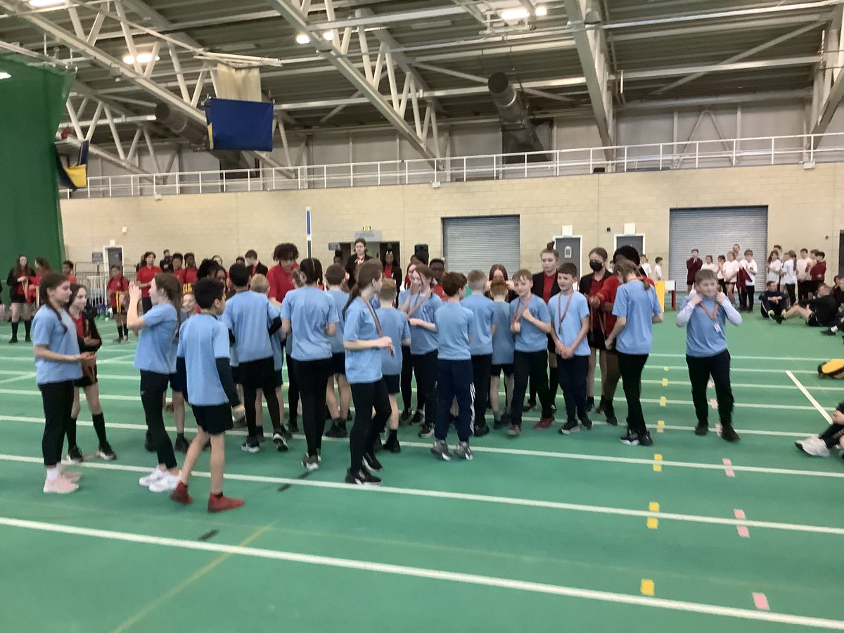 StWilfridsSport's tweet photo. Receiving our medals at 2022 Greater Manchester Sportshall Athletics County Finals ! #Believe #BeProud https://t.co/T0VqhNmmKm