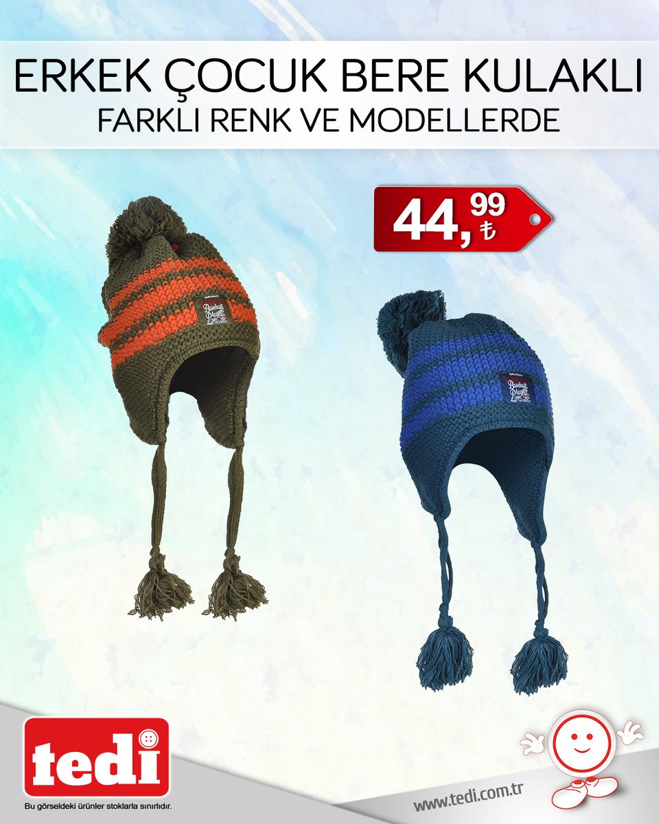 tedidiscount's tweet image. ⭐⛄️ Bereler, eldivenler ve daha fazlası… Hepsi şu anda Tedi’de! :) #tedi #tedidiscount #akıllıseçim #kaşkol #bere #karyağıyor