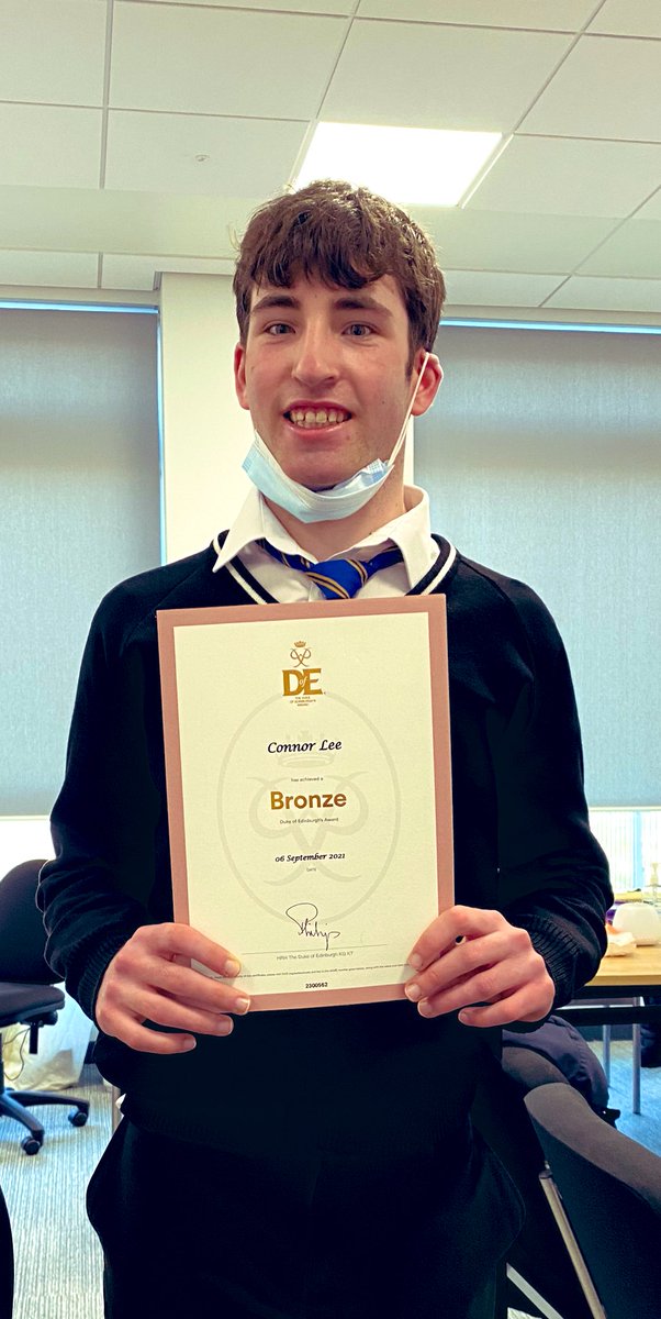 Huge congratulations to Connor Lee for completing his Bronze Duke of Edinburgh Award <a href="/DofEScotland/">DofE Scotland</a> <a href="/DofEScotland/">DofE Scotland</a> #ASN