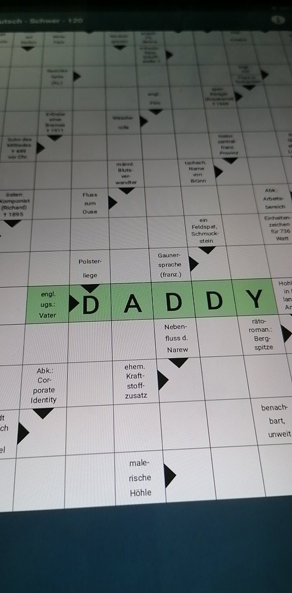 Ich liebe Kreuzworträtsel