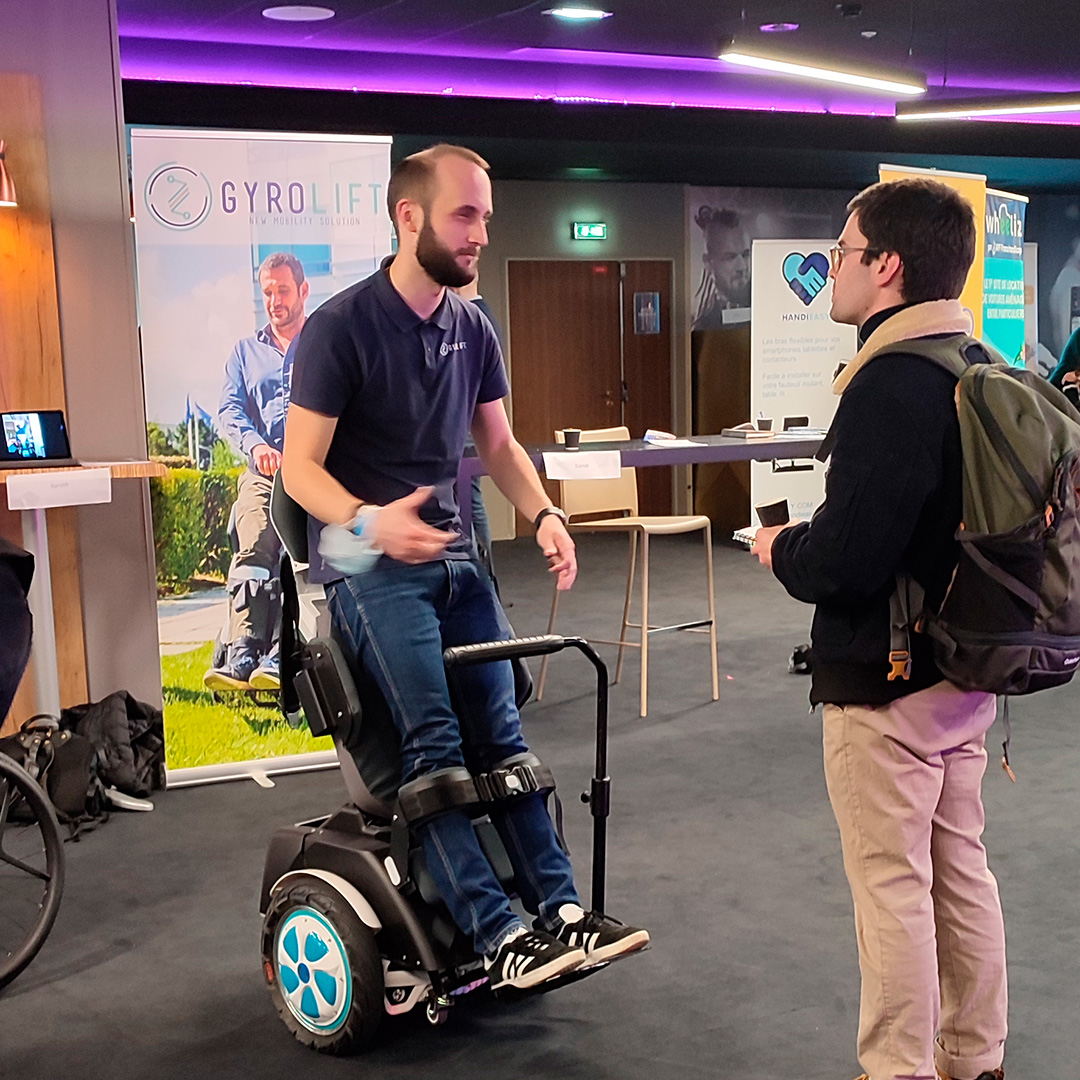 #EVENT | Mercredi dernier vous avez été nombreux à venir découvrir notre solution de mobilité à l'occasion du Parcours des solutions innovantes de l'accessibilité. Toute l'équipe vous remercie du temps et de l'attention que vous nous avez consacrés.
#handicap #mobilite #startup