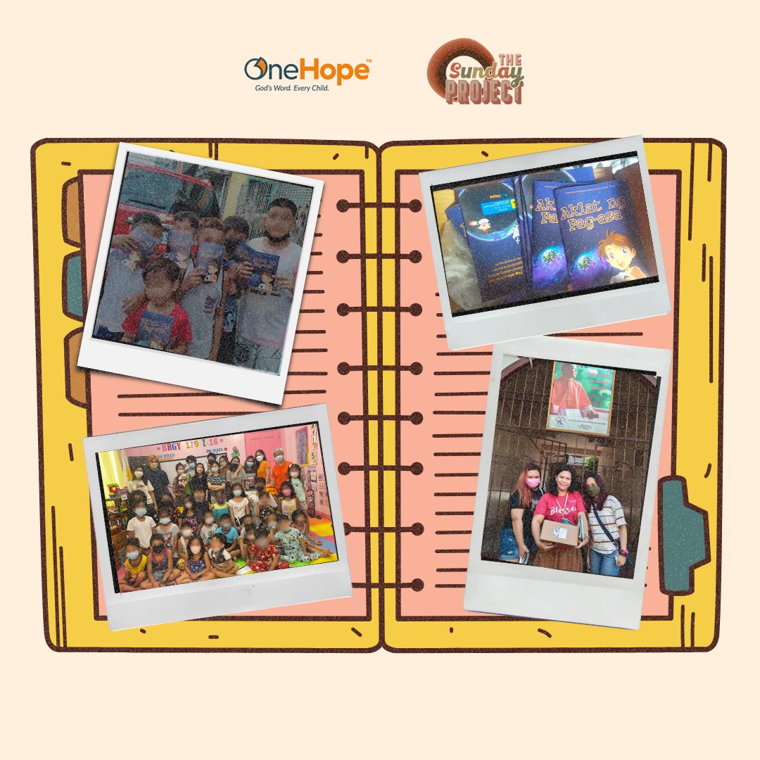 TSProject_PH's tweet photo. Hello TSPeeps! 👋 

The Sunday Project expresses its gratitude and appreciation to One Hope Organization for donating 6,000 books for children that ages 5-11 years old! ✨ https://t.co/LurQeuZCdQ