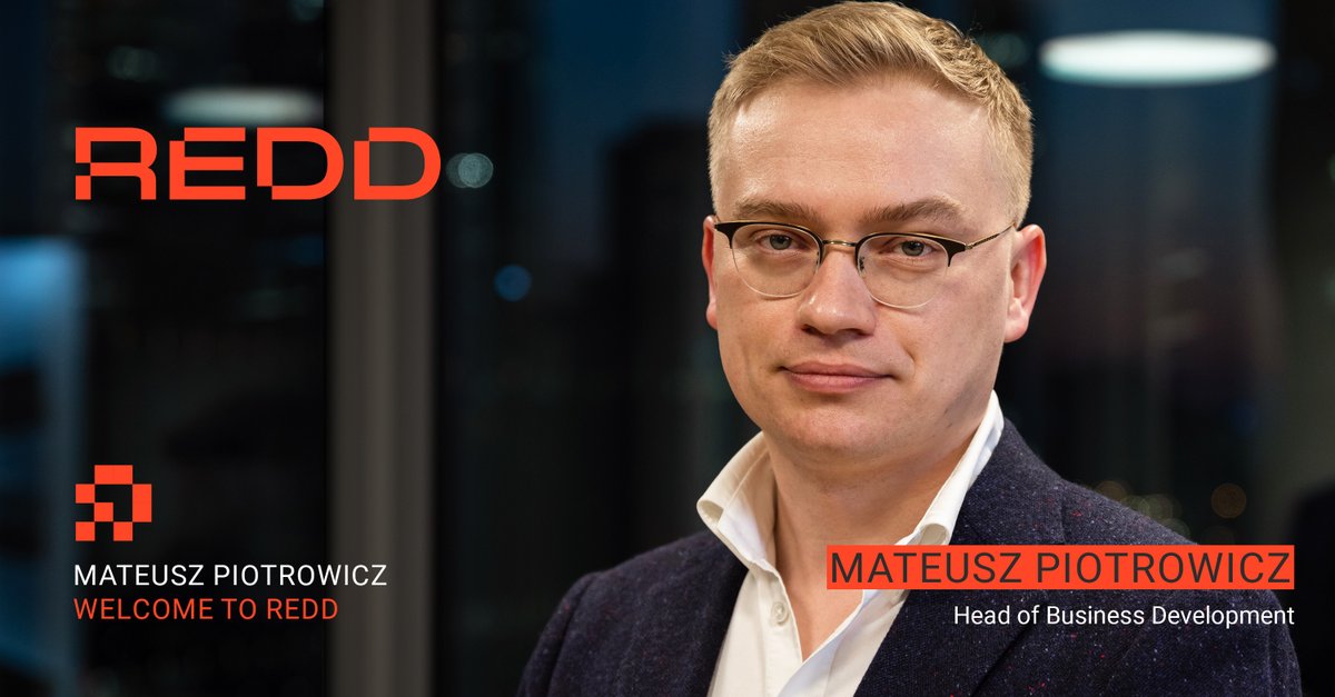 REDD_Platform's tweet photo. #REDDGROUP • We are pleased to announce that Mateusz Piotrowicz, a well-known and experienced expert on the office market, has joined @REDD_Platform. He has taken the position of Head of Business Development.
Mateusz, welcome on board! Good luck! https://t.co/lL7Xo5tCxk