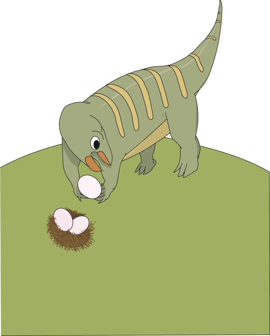 恐竜のtwitterイラスト検索結果