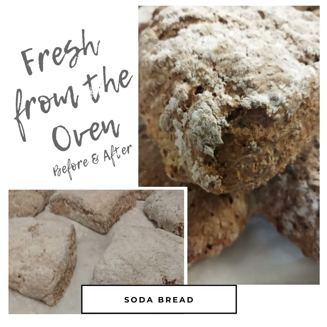 Fresh from our oven everyday at the Pantry Café!

8.30-5pm

Served with breakfast, with a salad plate, with some fresh soup or why not grab a loaf to take home! *Warning our delicious soda bread usually runs out by 2pm! It's that good!!!

#SodaBread #NenaghEats #Nenagh