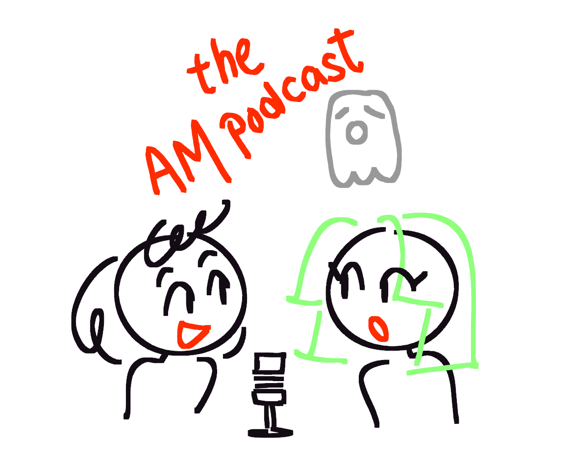 the AM podcast is back with discussion and reading YOUR personal ghost stories. listen here on anchor, spotify, and everything else 