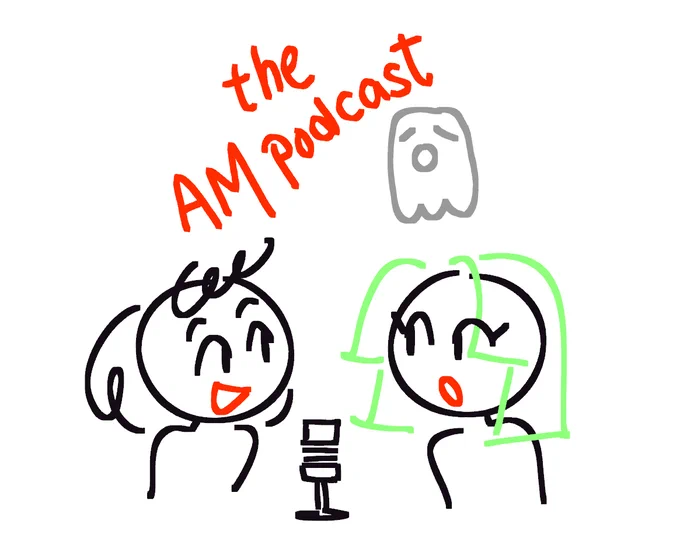 the AM podcast is back with discussion and reading YOUR personal ghost stories. listen here on anchor, spotify, and everything else 