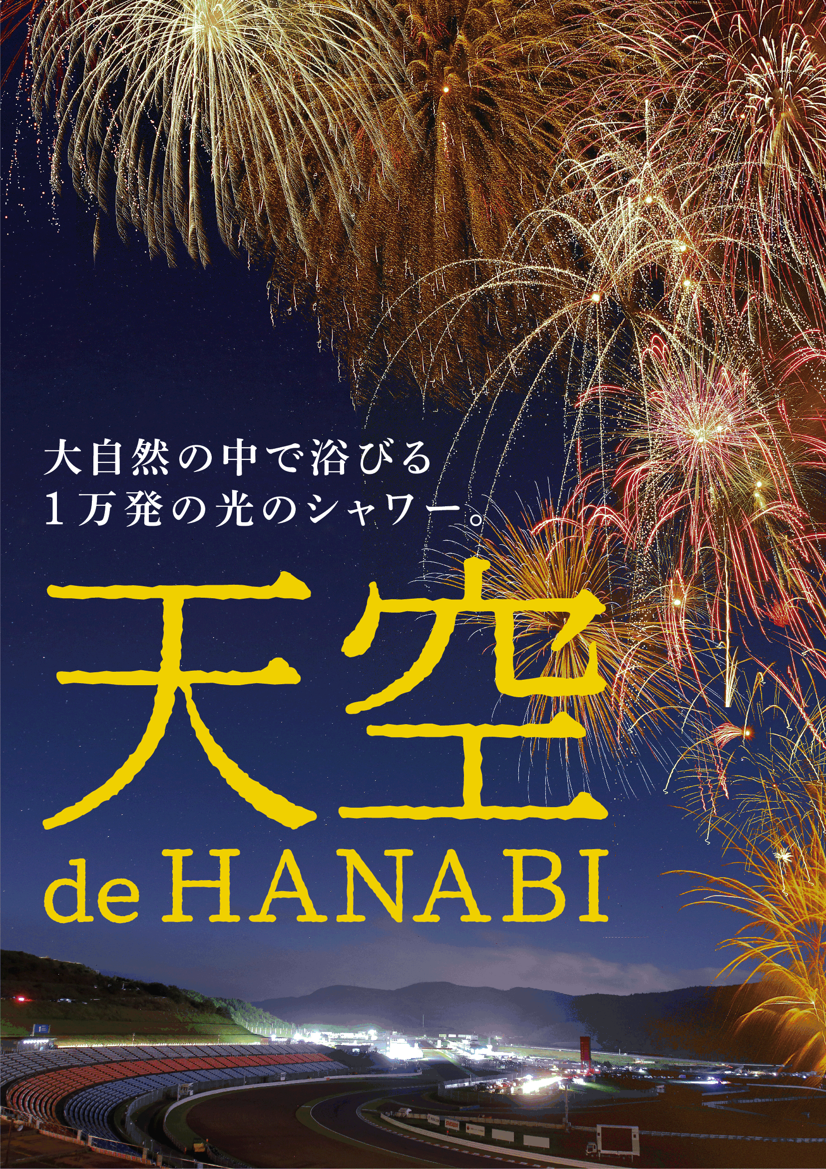天空 de 花火 in オートポリス 無料観覧券×1枚 買換応援 代引き手数料