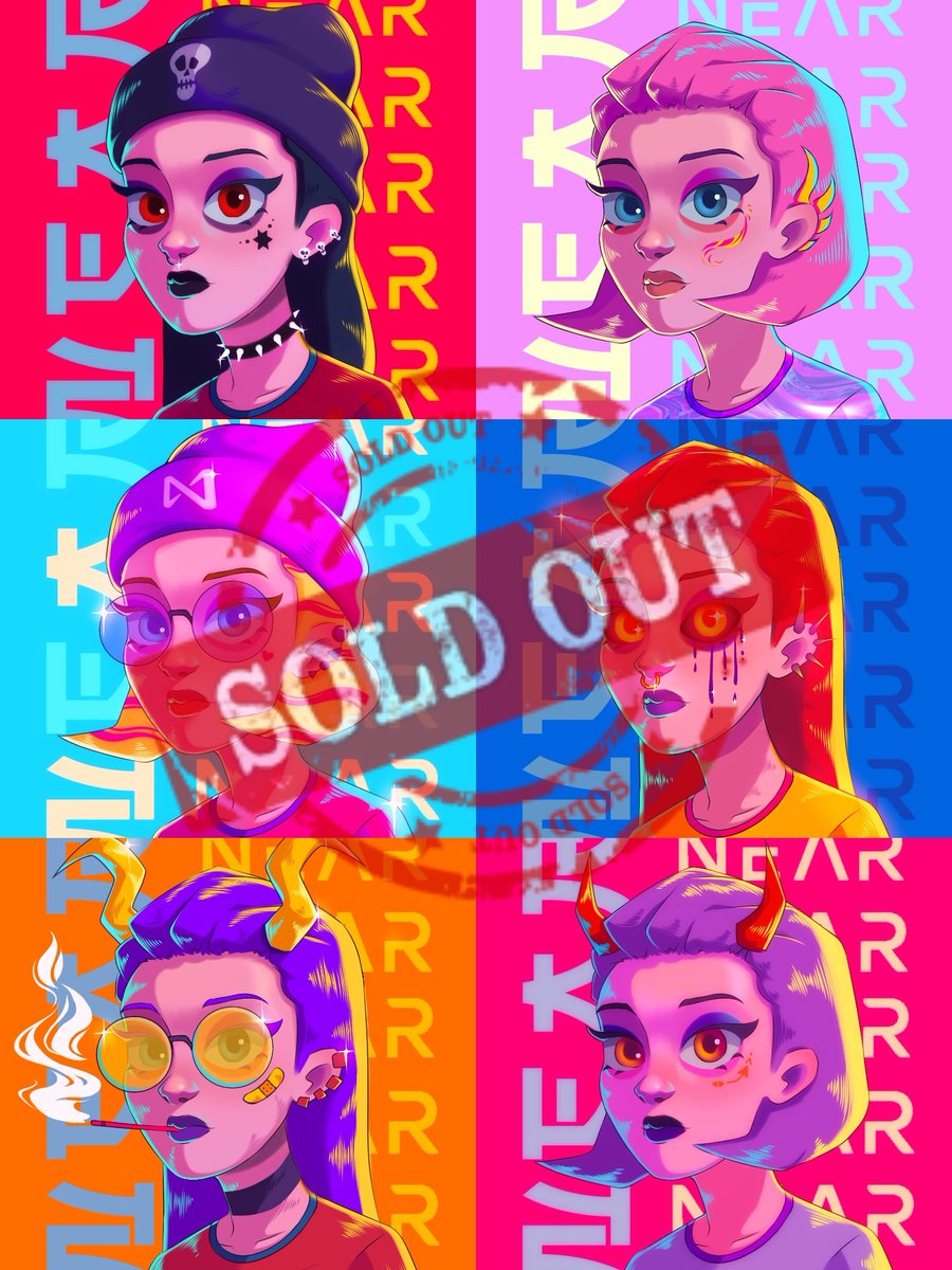 -Neon Punks- first batch are now sold out! I'm truly thankful to everyone who bought these punks. The first 30 holders will be whitelisted and to those first 6 holders consider yourself as one🥳🚀✨

Second batch drop coming this March 12 (PHT) 8:00 PM

#NFTdrop #nearNFTs