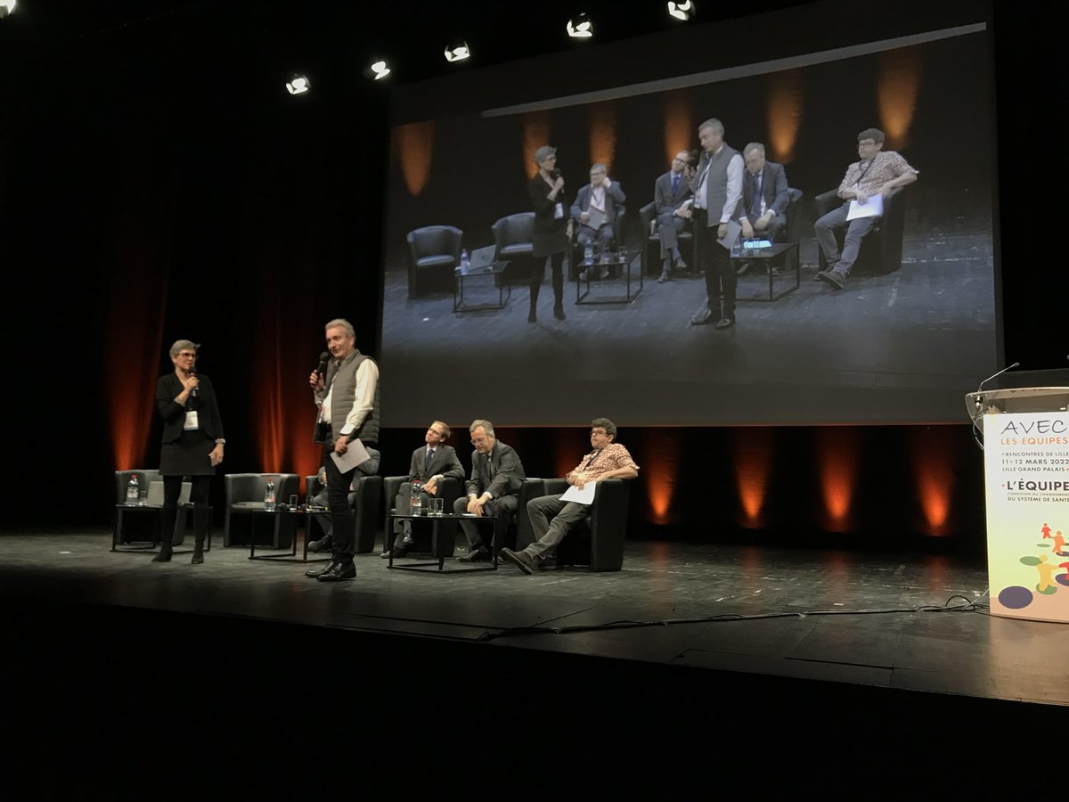 AVEC_sante's tweet photo. Est-ce le début d’une nouvelle ère pour la reconnaissance des équipes #pluripro en #soinsprimaires ? 
On en parle aux Rencontres #Avec2022 AVEC Thomas Fatôme, DG @Assur_Maladie, P. Gendry, pdt d'@Avec_sante, E. Frère-Lecoutre, DSS, @Sante_Gouv et G. Raymond, pdt @Fr_Assos_Sante https://t.co/gfVjAKj38k