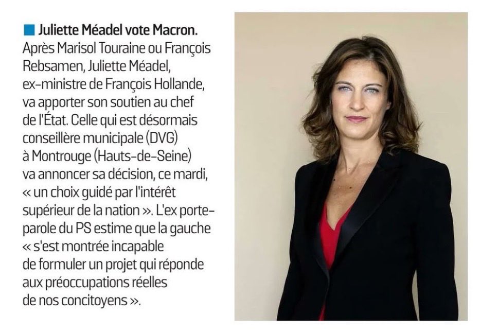 Juliette Méadel on Twitter en 2017, je voterai EmmanuelMacron