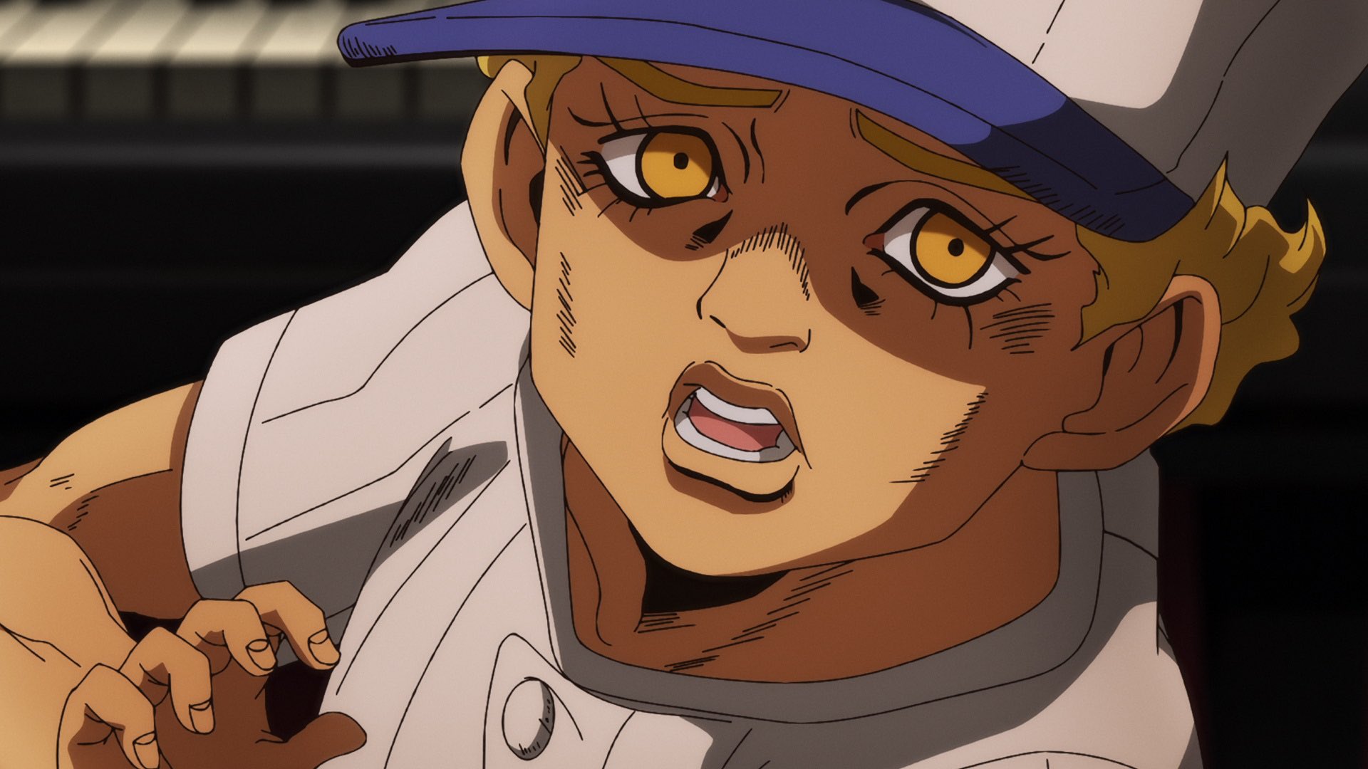 Tvアニメ ジョジョの奇妙な冒険 公式 アニメ ジョジョの奇妙な冒険 ストーンオーシャン 第10話 本日放送 Tokyo Mx 24 30 Bs11 24 30 Abema 24 30 Mbs 26 55 実況 感想は公式ハッシュタグ Jojo Anime 謎の人物 ウェザー