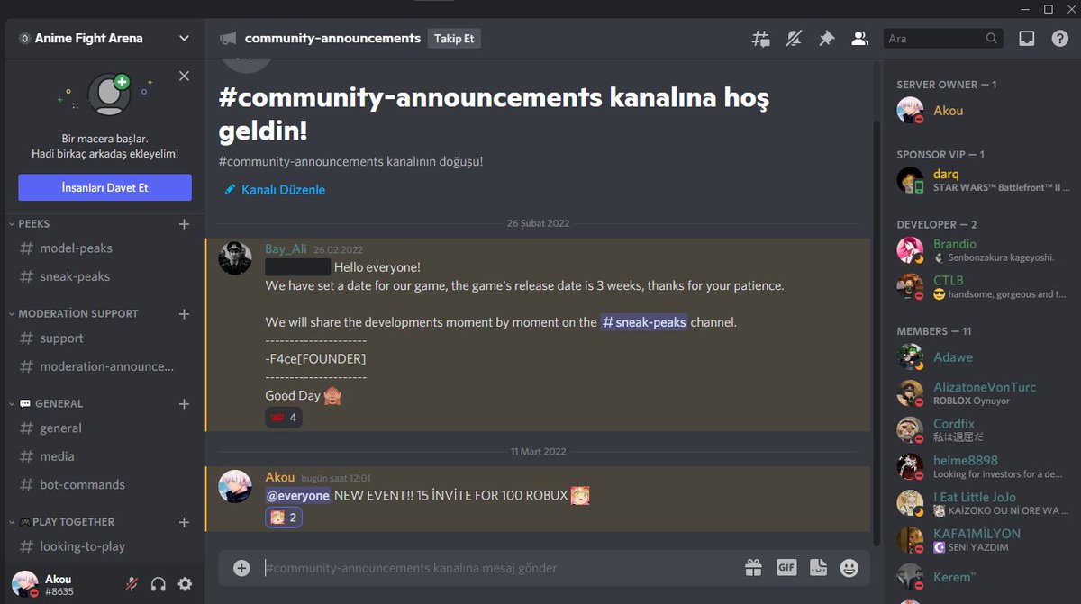 AnimeFightAren1's tweet photo. Event!! 15 invite 100 robux #RobloxDev #Roblox https://t.co/gVCO63Jmit https://t.co/u29yXkaIbo