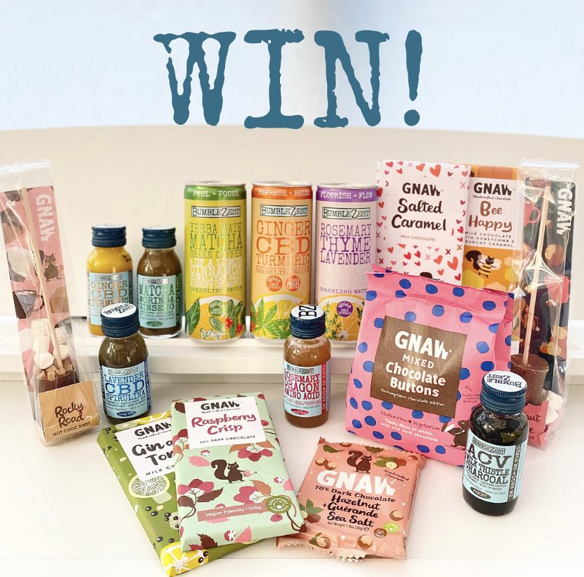 🍫COMPETITION TIME!🍫

To be in the chance of winning some delicious hand-crafted chocolates and a selection of BumbleZest’s health drinks👇🏽

Simply LIKE, FOLLOW &amp; RETWEET!

Winner announced on our INSTA • UK entries only • Closes 17/03/22.
•
•
•
Good luck!🍀🤩