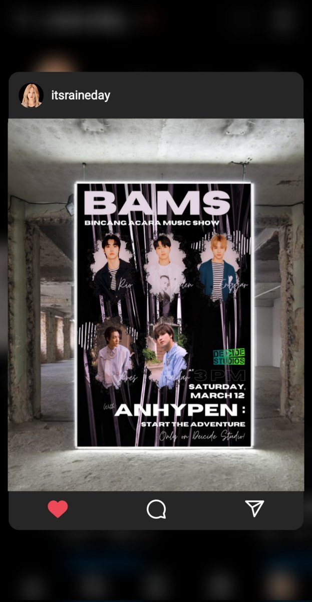 ㅤ
͏͏͏͏͏͏ㅤ
ㅤㅤ𝐈𝐍𝐒𝐓𝐀𝐆𝐑𝐀𝐌 𝐅𝐄𝐄𝐃
ㅤㅤ─────────────
       @𝐈𝐭𝐬𝐑𝐚𝐢𝐧𝐞𝐃𝐚𝐲

        Thanks God it's Friday!

        Why am I so excited on Friday?  Because I just have to wait one more day for 𝗕𝗔𝗠𝗦 !!
ㅤ
͏͏͏͏͏͏ㅤ