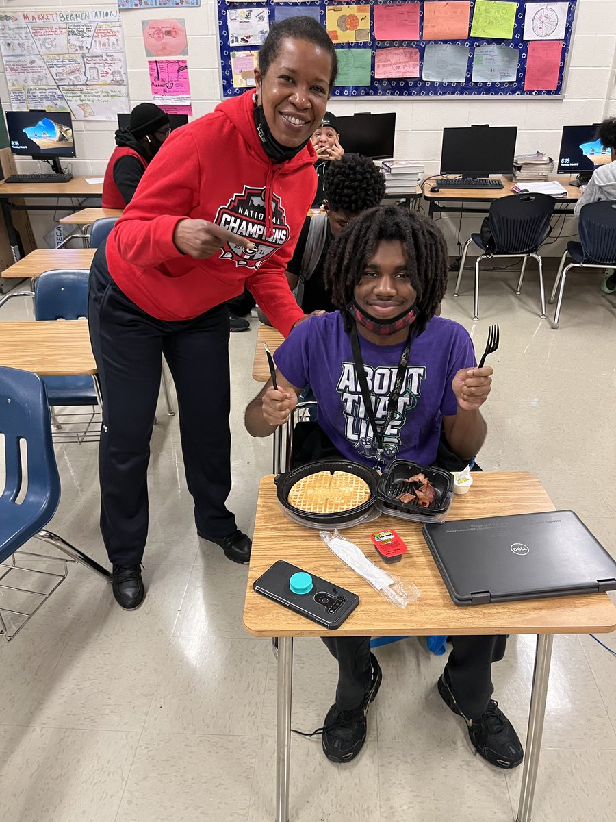 Shoutout to this wonderful scholar for completing the most ALEKS lessons in his homeroom. Super shoutout to his teacher, Ms. Ingram, for taking a minute to celebrate his achievement.