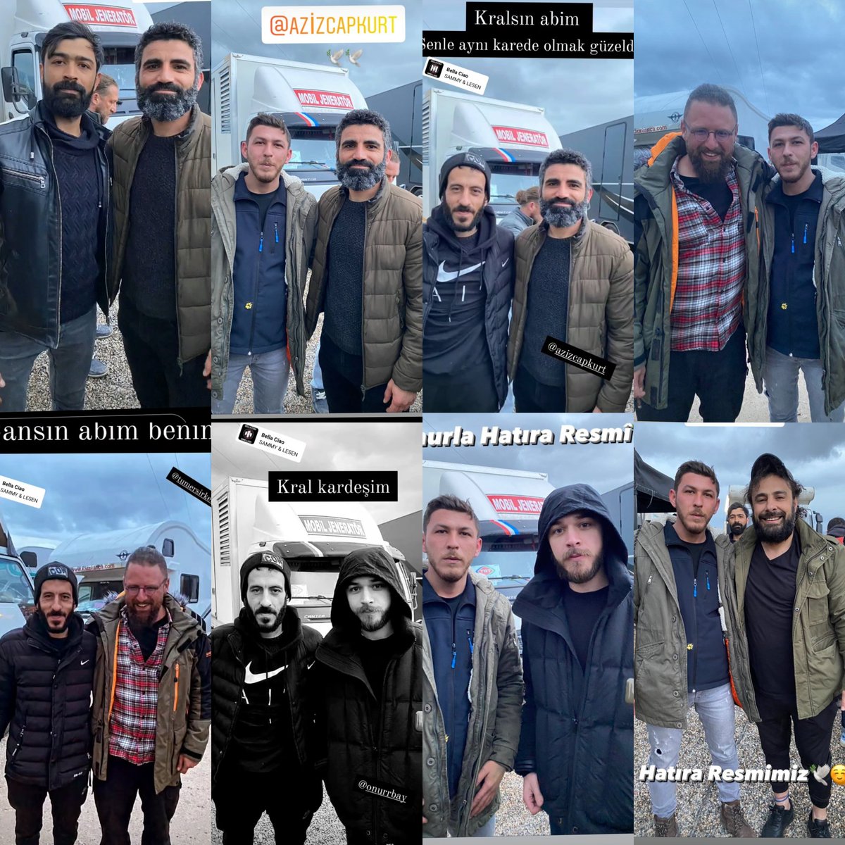 nancyhateme's tweet photo. Photos will all cast but there are no photo with #EnginAkyürek 😒  #Kaçış shooting ends  #Paydoss #Final https://t.co/cdYqSOuzLa