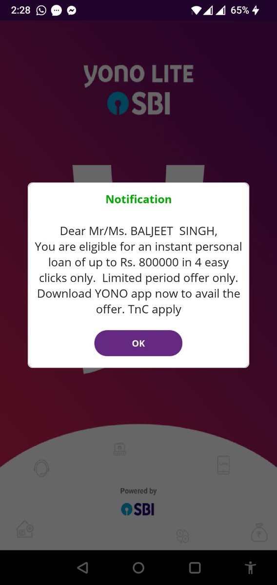 Uncommon Man (@howdoitellu) on Twitter photo #SBILoanJokes - Receiving unrelated and junk loan notifications every 2 min in #YONOlite App. Can someone teach <a href="/TheOfficialSBI/">State Bank of India</a> how to do marketing and run campaigns. #SBILoanJokes - Receiving unrelated and junk loan notifications every 2 min in #YONOlite App. Can someone teach <a href="/TheOfficialSBI/">State Bank of India</a> how to do marketing and run campaigns.