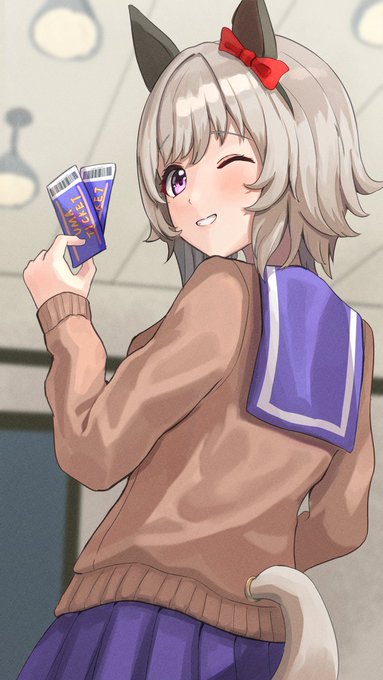 デートなカレンチャン②
「それじゃあ明日楽しみにしてるね♡」
#ウマ娘 #カレンチャン #アザトイカレンチャン 