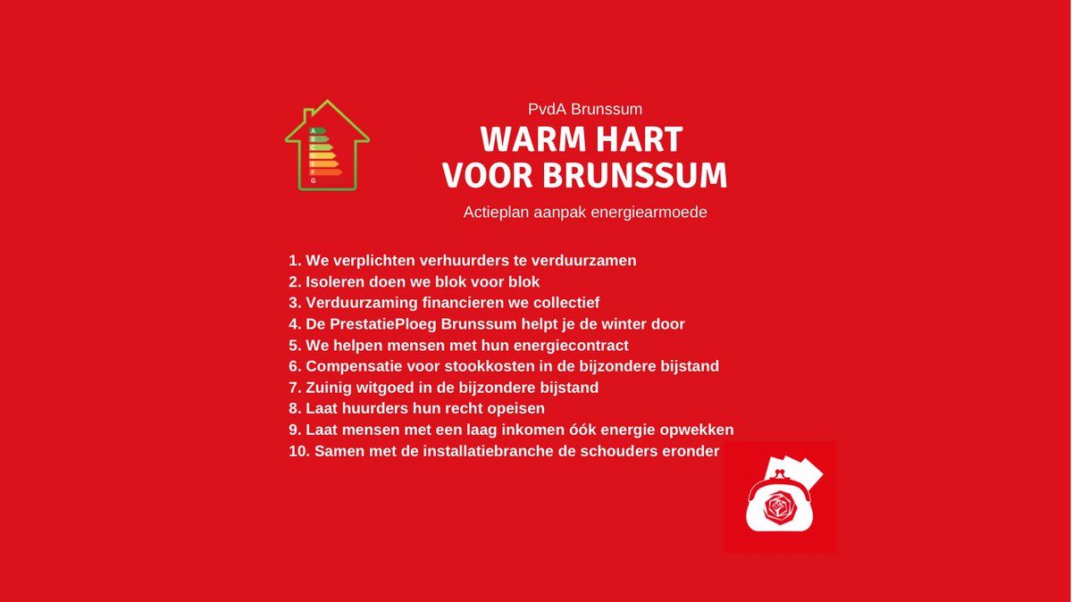 PvdABrunssum's tweet photo. We openen vandaag een meldpunt energiearmoede in @Gem_Brunssum én lanceren ons actieplan aanpak energiearmoede met 10 concrete punten!📍https://t.co/fi4WrmS8Io #gr2022 #hartvoorbrunssum #lijst6 #energiearmoede #pvda #welatenjenietindekoustaan https://t.co/1nKIEB8M29