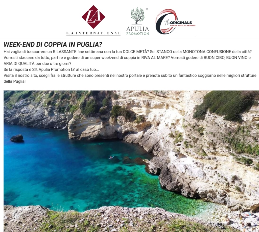 ApuliaPromotion's tweet image. apuliapromotion.com
#coupletravel #romantictravel #wellnessjourney #couplegift #weekendtrip #couples #springtourism #puglia #viaggiodicoppia #coppieinviaggio #weekenddicoppia