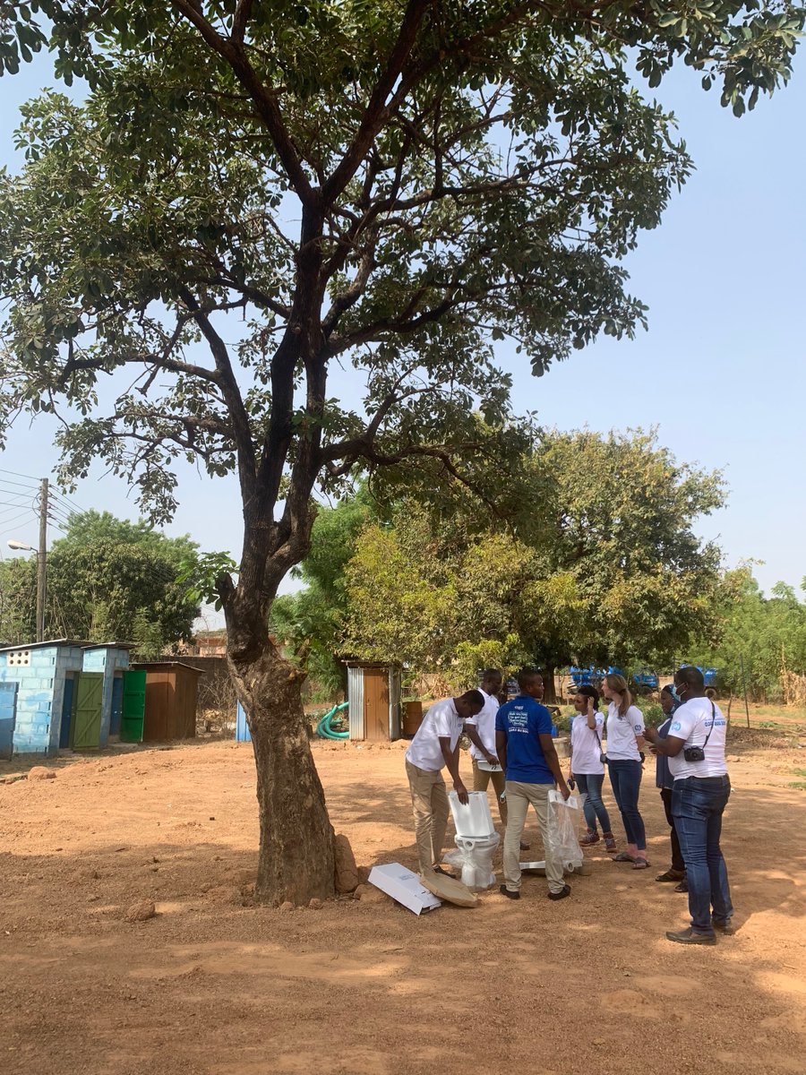 StoneFamilyFdn's tweet photo. Great day in Tamale yesterday with the SamaSama sales team - bringing safe #sanitation to rural #Ghana through a #marketbasedsolution - thanks @iDEorg for showing us the excellent work. 
#sanitationmarketing #sdg6 #socent https://t.co/8RY5jrLEPq