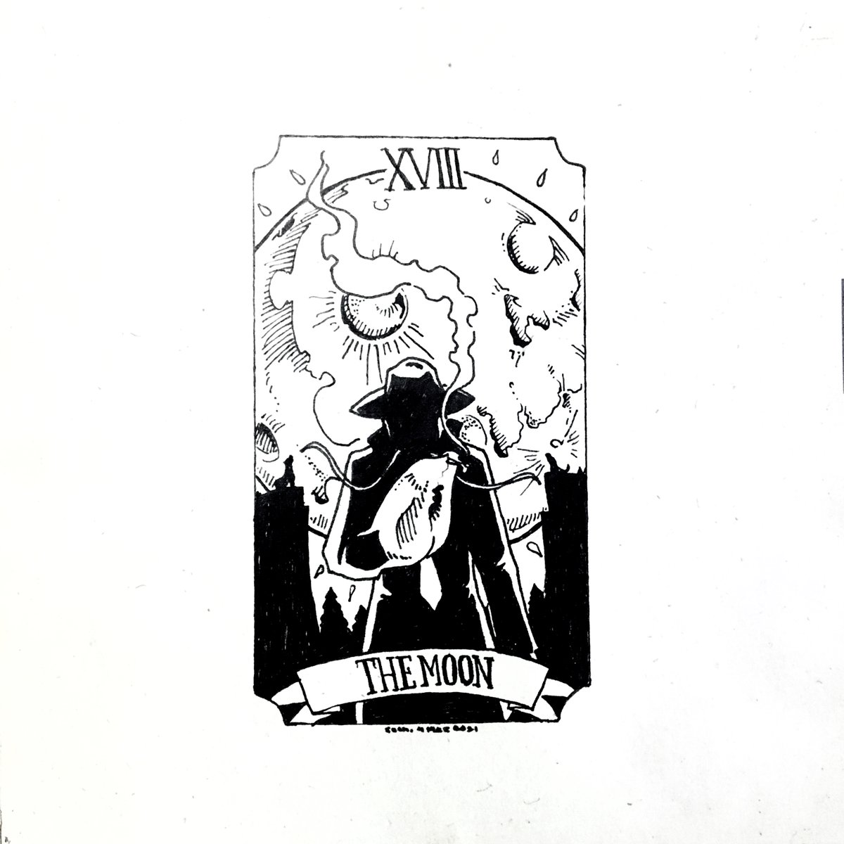 xethTM's tweet photo. Commencing photo dump (5/6):
I guess this was a series I started in 2017 but just got around to finishing it because of reasons...
#TarotSeries https://t.co/zMQx24JaOo