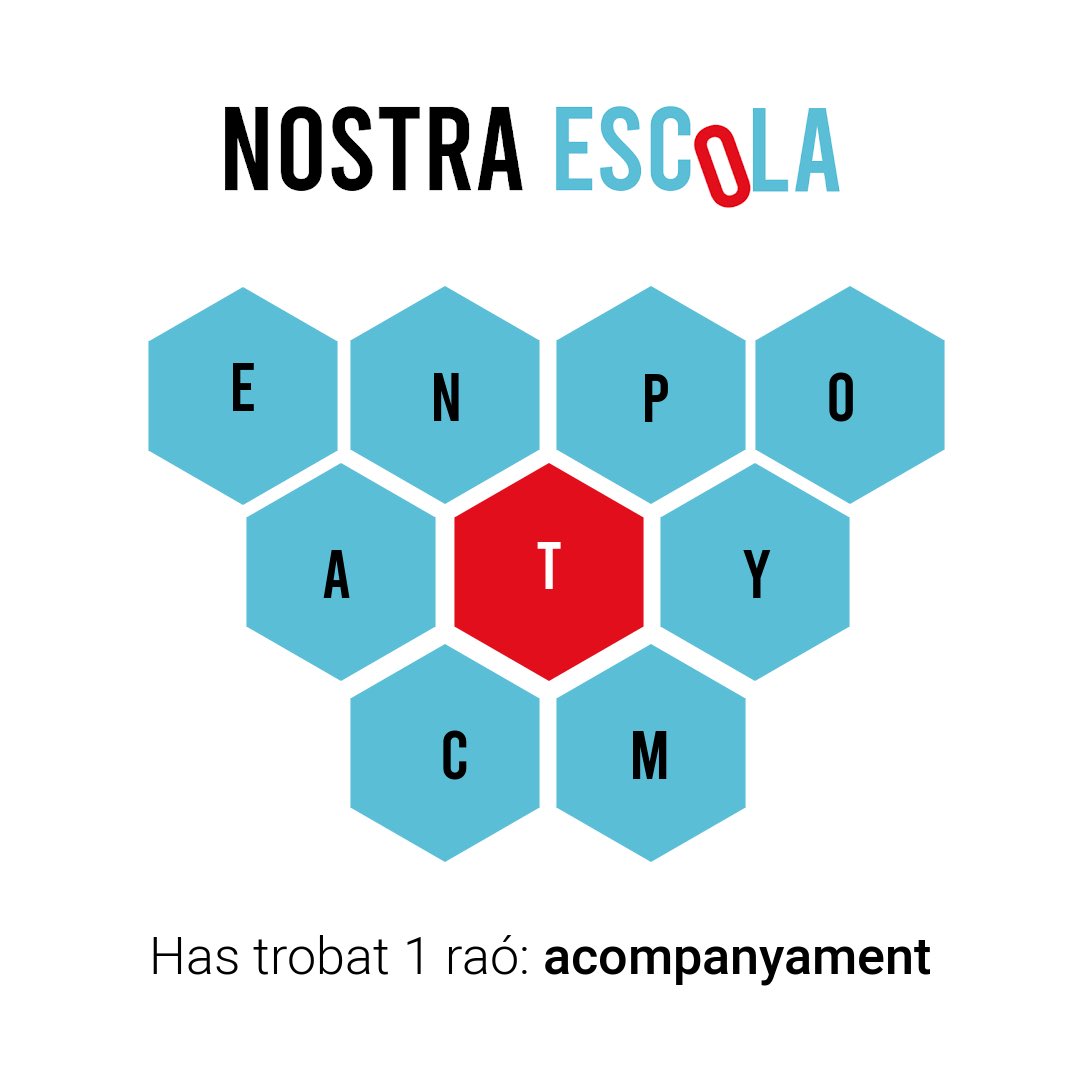 vedrunatorello's tweet photo. Les #10RAONS per descobrir la NOSTRA ESCOLA 👀

📝PREINSCRIPCIÓ curs 2022-2023
EDUCACIÓ INFANTIL I PRIMÀRIA:
Del 7 al 21 de març
EDUCACIÓ SECUNDÀRIA:
Del 9 al 21 de març https://t.co/tj5uFUlfmL
