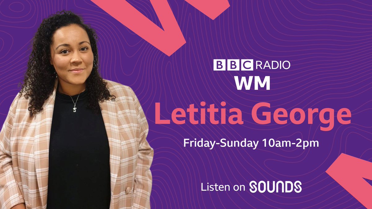 Letitia George is on the way from 10am... Coming up today: *Mind Body Soul with the founder of @FemxPeriod *This week's recipe from @Chef_Nitisha *Find out why Solihull Moors fans are getting ready for a BIG walk Call 08081 00 99 56 Listen live - bit.ly/3vSRHwA