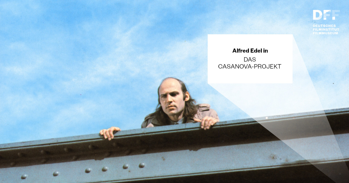 dff_film's tweet photo. #AlfredEdel // Morgen wäre Schauspieler Alfred Edel 90 Jahre geworden. Mit der Vorführung von DAS CASANOVA PROJEKT erinnern wir an den Ausnahmekünstler.
📽 SAMSTAG, 12. MÄRZ, 16 Uhr bei uns im Kino! https://t.co/jDuoI39t4Y