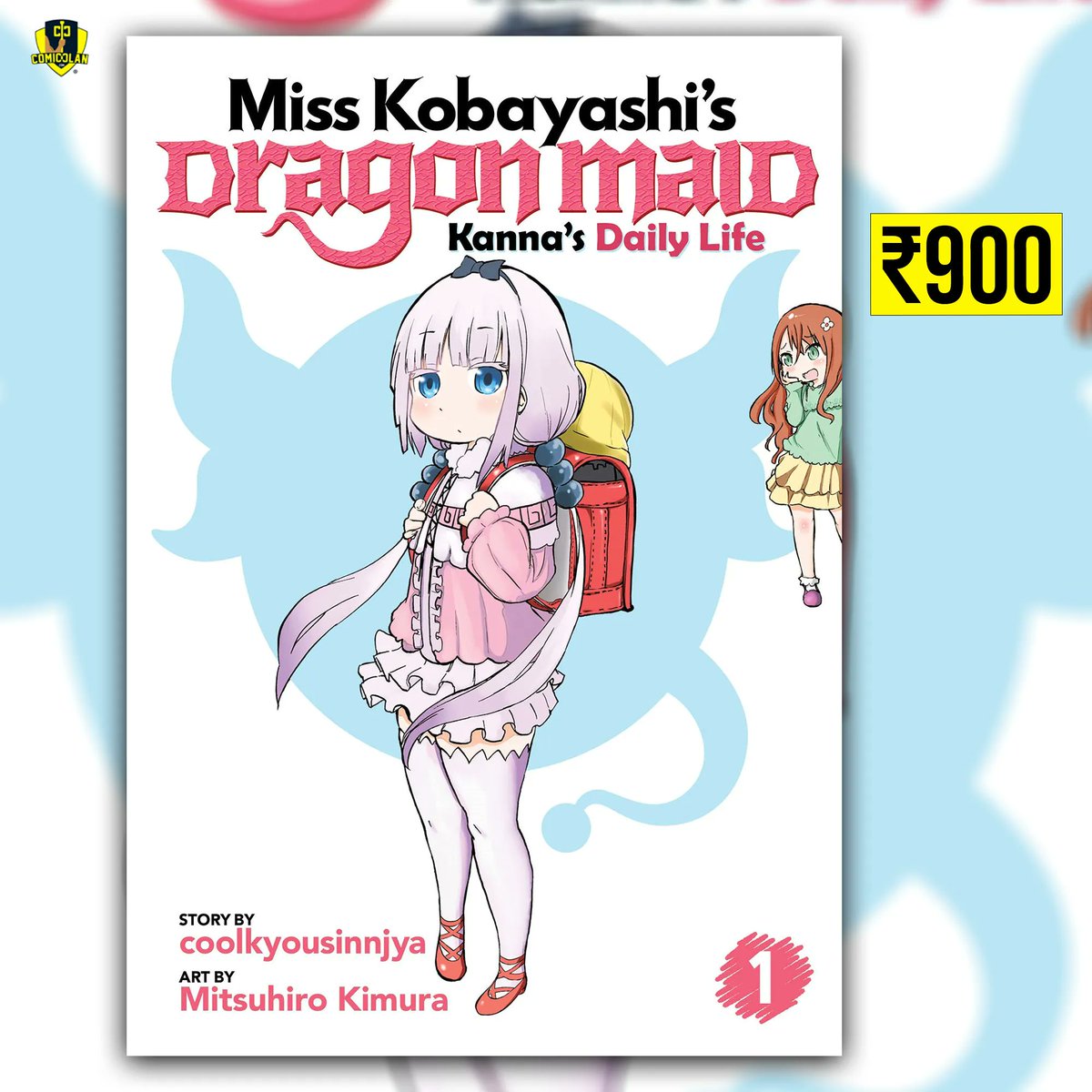 comicclandotcom's tweet photo. Miss Kobayashi's Dragon Maid: Kanna's Daily Life Vol. 1
➖ ➖ ➖
👉 Get Your Copy Today At https://t.co/ZiuBHsQooz
🔱 Follow @comicclandotcom for all your favourite Mangas
➖ ➖ ➖
#misskobayashisdragonmaid #kanna #tohru https://t.co/PQKpAhWfNv