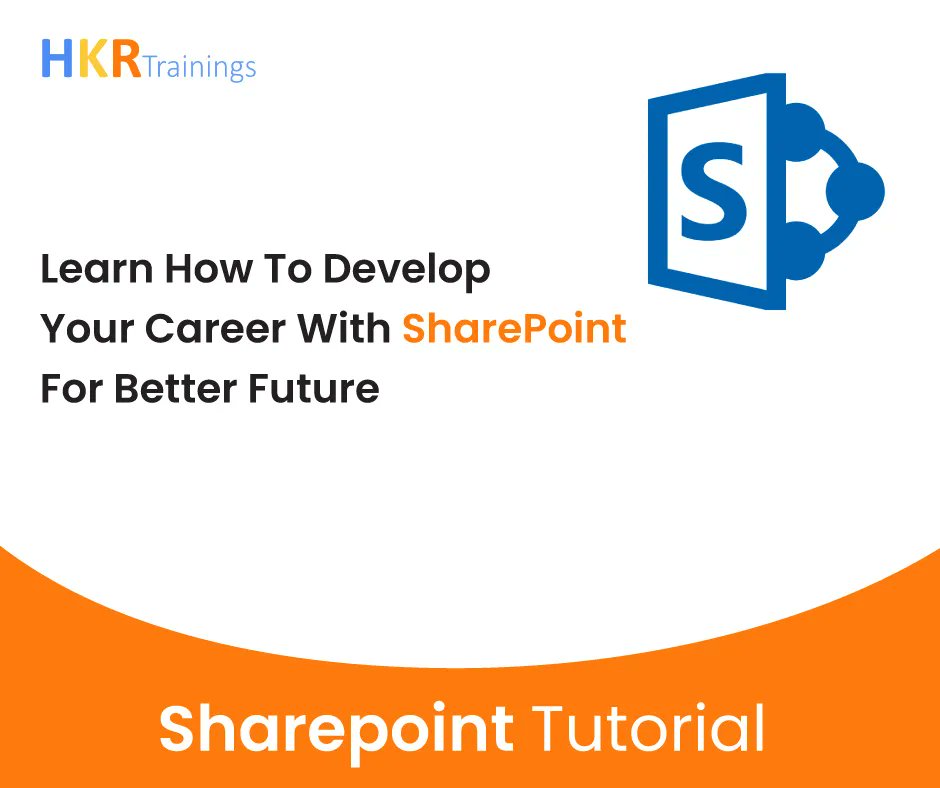 hkrtraining's tweet image. #Microsoft SharePoint Tutorial: Our #SharePointtutorial is built for both beginners and experts with #WhatisSharepoint, Sharepoint types and Versions, #SharepointInstallation. Read more here: buff.ly/3t2ARcU
#sharepointtraining #sharepoint #certificationcourses #itcourses