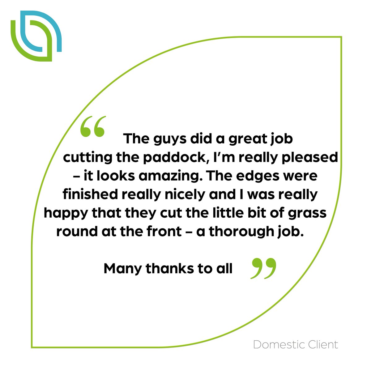 #feedbackfriday - Whatever the size of your project, CGM Group always deliver great customer satisfaction.

Don't just take our word for it - here's what our customers say about us…

#cgmgroup #groundsmaintenance